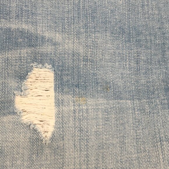 FRAME Denim 5 Pocket Echo Park Wash Le Skinny De Jeanne Distressed Jeans - Picture 12 of 12